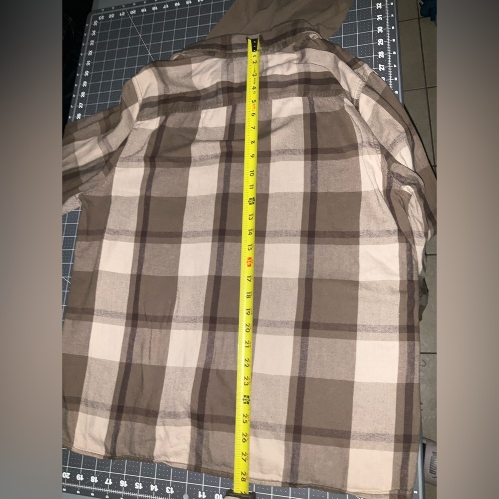 Hollister Brown Plaid Men's Sweater - Picture 12 of 12